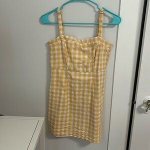 White and Yellow Dress